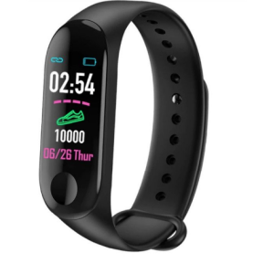 Bratara fitness smartband M3 plus, Bluetooth, OLED, IP67, ritm cardiac, notificari apeluri